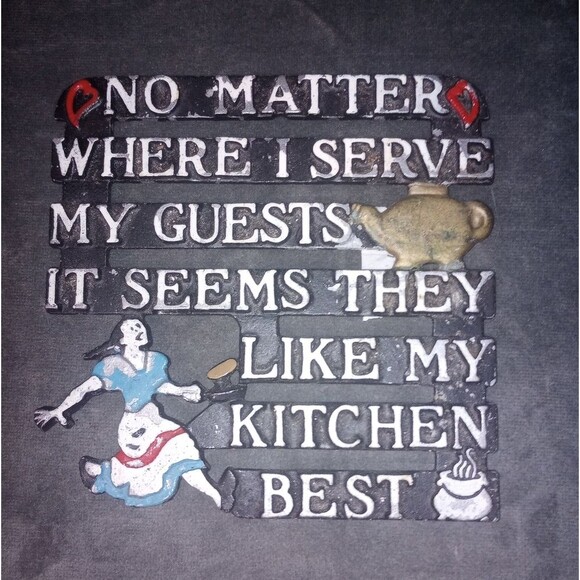 Vintage Cast Iron Trivet Size 5x5 - Picture 1 of 5